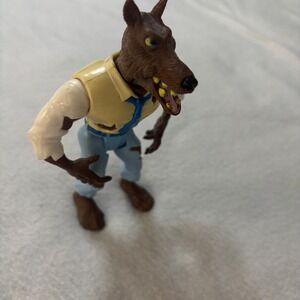 Vintage Burger King Kids Club Werewolf Action Figure 90s Toy Howling Monster